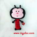 Coccinelle souple en peluche